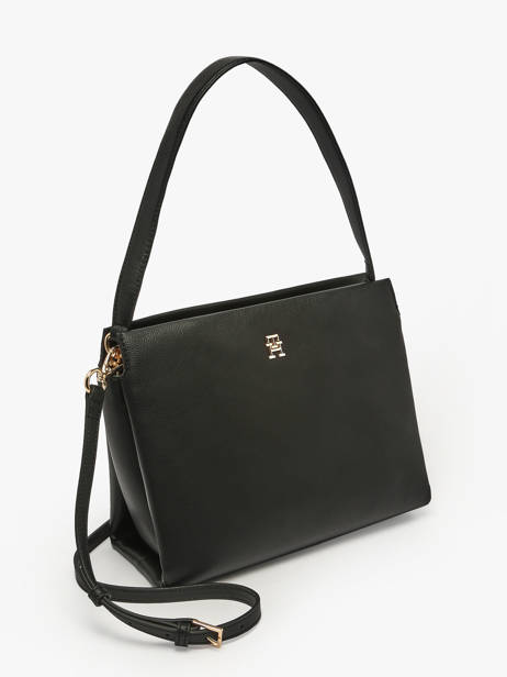 Sac Porté épaule Th Legacy Polyester Recyclé Tommy hilfiger Noir th legacy AW17173 vue secondaire 2