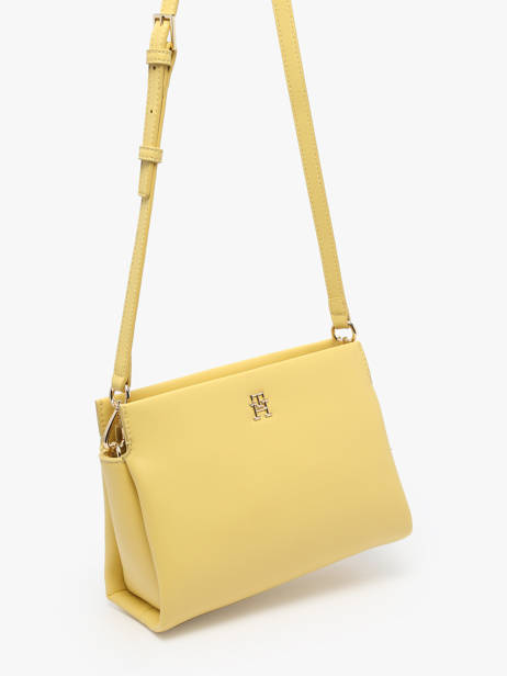 Sac Bandoulière Th Legacy Polyester Recyclé Tommy hilfiger Jaune th legacy AW17225 vue secondaire 2