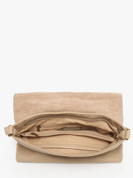 Sac BandouliÃ¨re Soft Miniprix Beige soft MD5234 vue secondaire 2