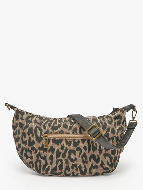 Sac BandouliÃ¨re Leopard Polyester Miniprix Beige leopard 6243 vue secondaire 3