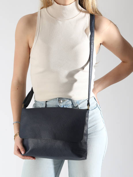 Sac BandouliÃ¨re Soft Miniprix Bleu soft MD5234 vue secondaire 1