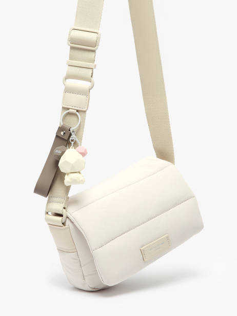 Sac Bandoulière Plum Polyester David jones Beige plum CM7476 vue secondaire 2