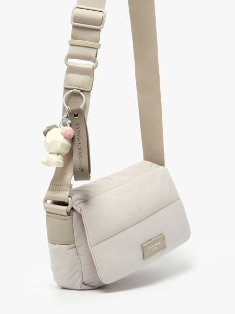 Sac Bandoulière Plum Polyester David jones Gris plum CM7476 vue secondaire 2