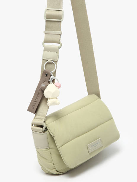 Sac Bandoulière Plum Polyester David jones Vert plum CM7476 vue secondaire 2