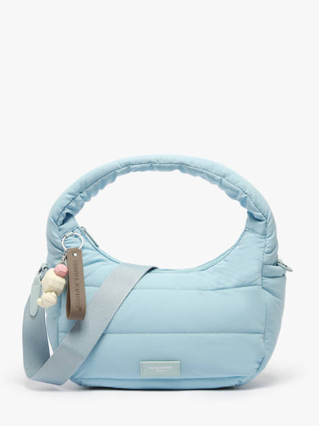 Sac Bandoulière Plum Polyester David jones Bleu plum CM7477