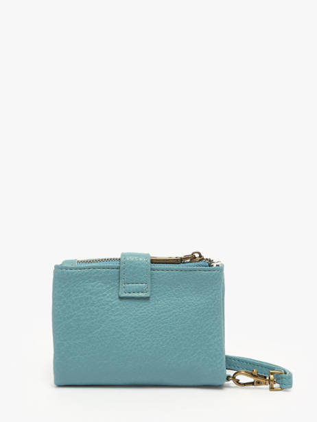Coin Purse With Card Holder Miniprix Blue soft 376 other view 2