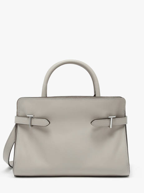 Sac Porté Main Emie Cuir Le tanneur Gris emie TEMI16M1