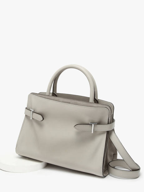 Sac Porté Main Emie Cuir Le tanneur Gris emie TEMI16M1 vue secondaire 2