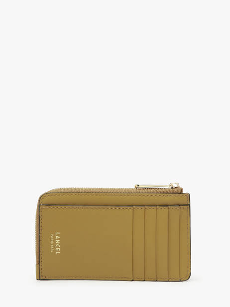 Porte-cartes Angèle Cuir Lancel Vert angele A13158 vue secondaire 2