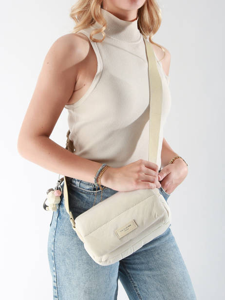 Sac Bandoulière Plum Polyester David jones Beige plum CM7476 vue secondaire 1