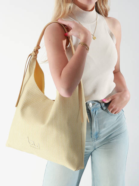 Sac Porté épaule Polaris By byblos Beige polaris BS37B02 vue secondaire 1