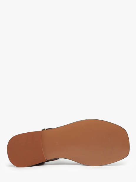 Sandales Daphne En Cuir Nuyou Marron women 11013 vue secondaire 4