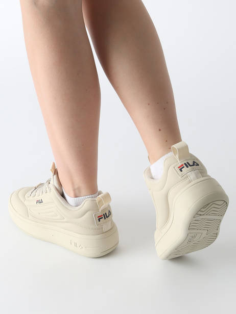 Sneakers Super Bubble Fila Beige accessoires FFW0536 vue secondaire 1