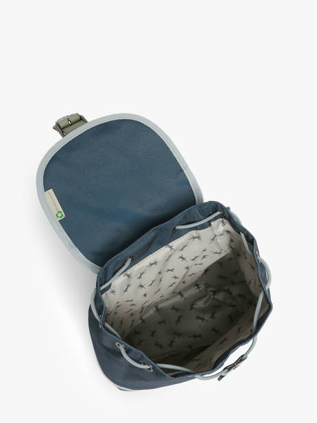Sac à Dos 1 Compartiment Cameleon Vert vintage urban SD25 vue secondaire 3