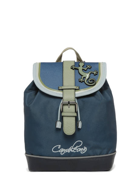 Sac à Dos 1 Compartiment Cameleon Vert vintage urban SD25 vue secondaire 5