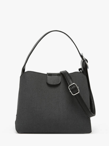 Sac Bandoulière Italy Miniprix Noir italy A9117 vue secondaire 3