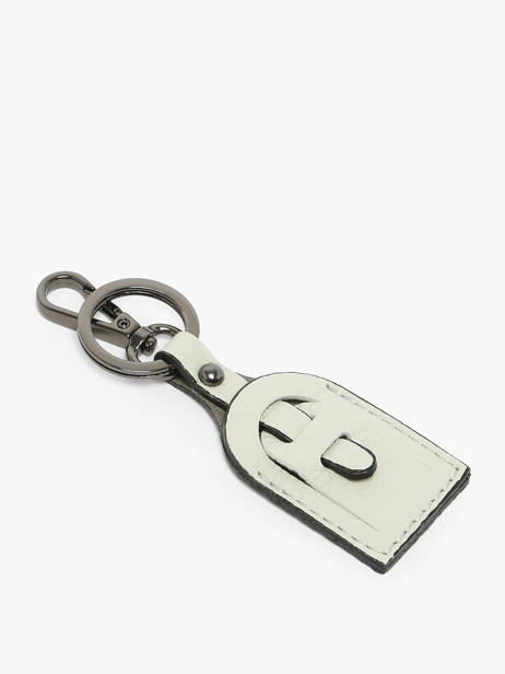 Porte-clefs Caviar Cuir Milano Beige caviar CA23119 vue secondaire 1