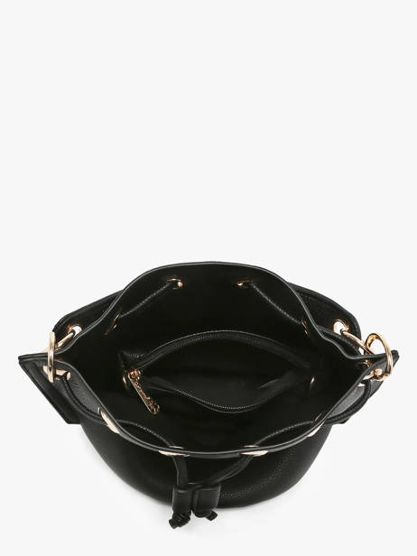Satchel Grained Miniprix Black grained KL62050 other view 1