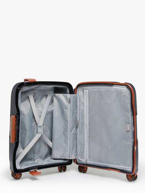 Cabin Luggage Delsey Blue moncey 3844803E other view 3