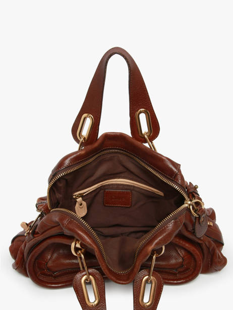 Preloved Leather Paraty Satchel Chloe Brown second life 1318008 other view 6
