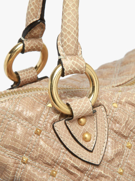 Preloved Leather Padlock Satchel Marc jacobs Beige second life 1253314 other view 4