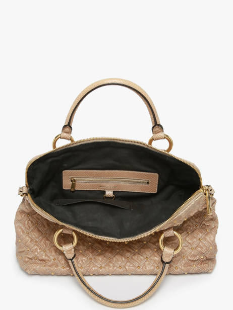 Preloved Leather Padlock Satchel Marc jacobs Beige second life 1253314 other view 6