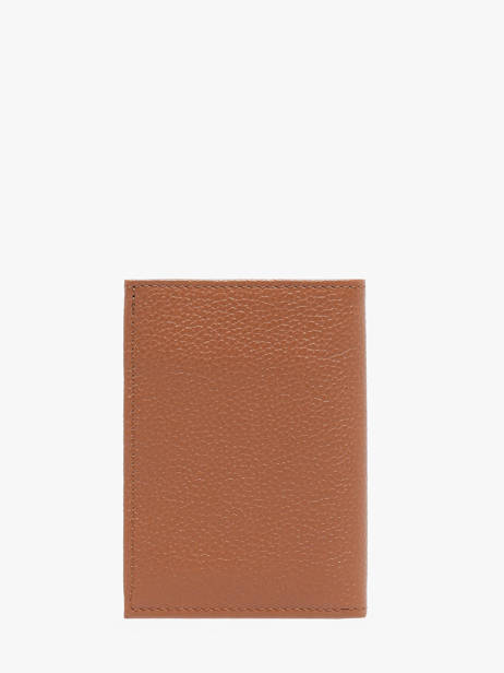 Portefeuille Porte-monnaie Madras Cuir Etrier Marron madras EMAD941 vue secondaire 2