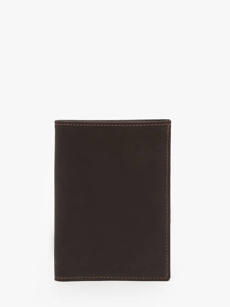 Portefeuille Oil Cuir Etrier Marron oil EOIL528