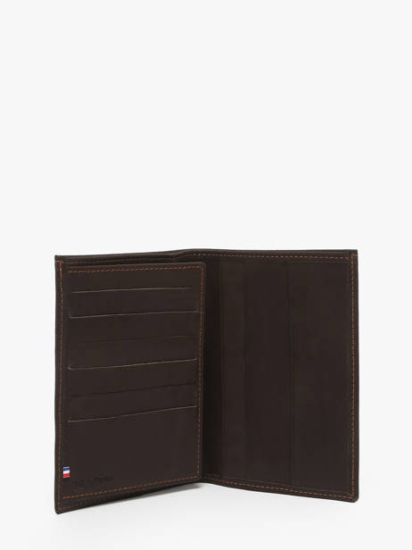 Portefeuille Oil Cuir Etrier Marron oil EOIL528 vue secondaire 1