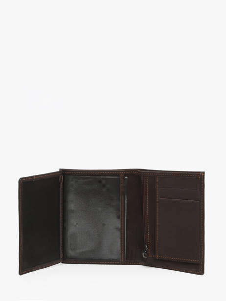 Portefeuille Oil Cuir Etrier Marron oil EOIL140 vue secondaire 2