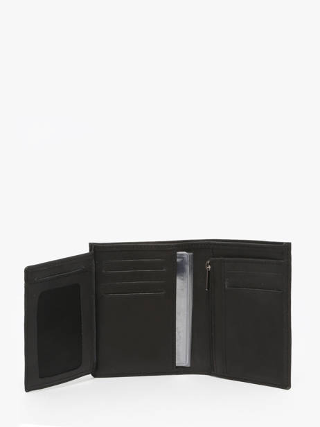 Portefeuille Porte-monnaie Oil Cuir Etrier Noir oil EOIL142 vue secondaire 2