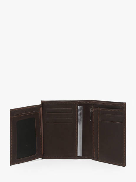 Portefeuille Porte-monnaie Oil Cuir Etrier Marron oil EOIL142 vue secondaire 2