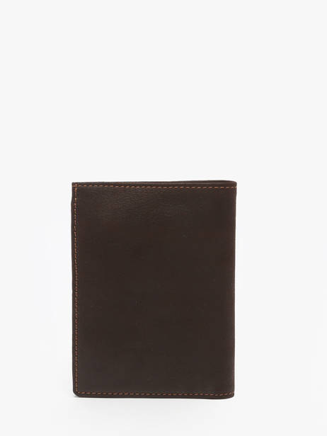 Portefeuille Porte-monnaie Oil Cuir Etrier Marron oil EOIL142 vue secondaire 3