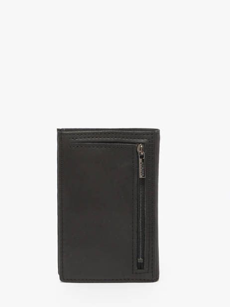 Portefeuille Porte-monnaie Oil Cuir Etrier Noir oil EOIL027 vue secondaire 3