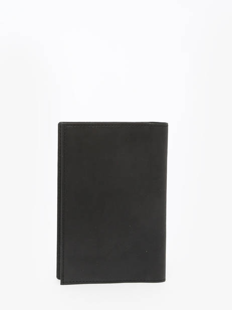 Porte-papiers Oil Cuir Etrier Noir oil EOIL429 vue secondaire 2