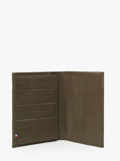 Portefeuille Oil Cuir Etrier Vert oil EOIL528 vue secondaire 1