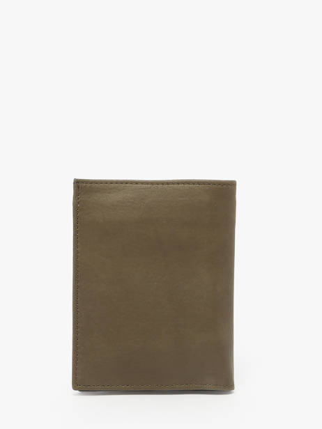 Portefeuille Oil Cuir Etrier Vert oil EOIL140 vue secondaire 3