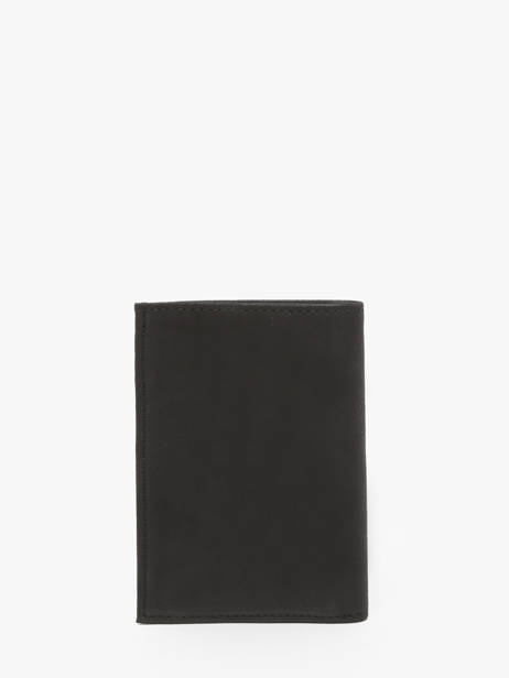 Portefeuille Porte-monnaie Oil Cuir Etrier Noir oil EOIL5007 vue secondaire 2