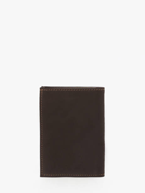 Portefeuille Porte-monnaie Oil Cuir Etrier Marron oil EOIL5007 vue secondaire 2