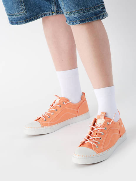 Sneakers Mustang Orange women 1376308 vue secondaire 1