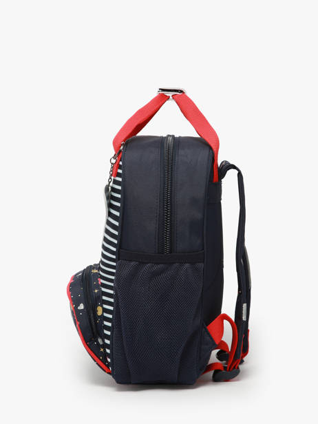 Mini Backpack Tann's Blue les fantaisies f 61321 other view 2