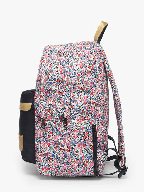 2-compartment Backpack Tann's Blue les fantaisies f 63265 other view 2