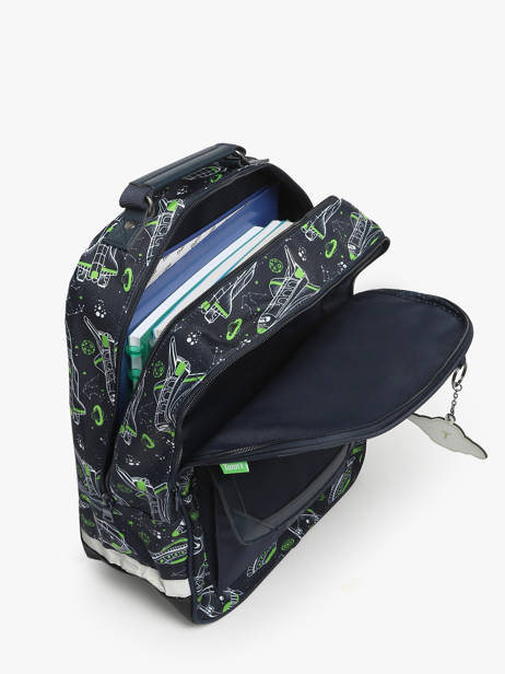 2-compartment Backpack Tann's Blue les fantaisies g 74142 other view 3
