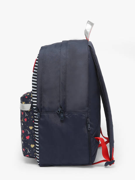 Sac à Dos 2 Compartiments Tann's Bleu les fantaisies f 63321 vue secondaire 2
