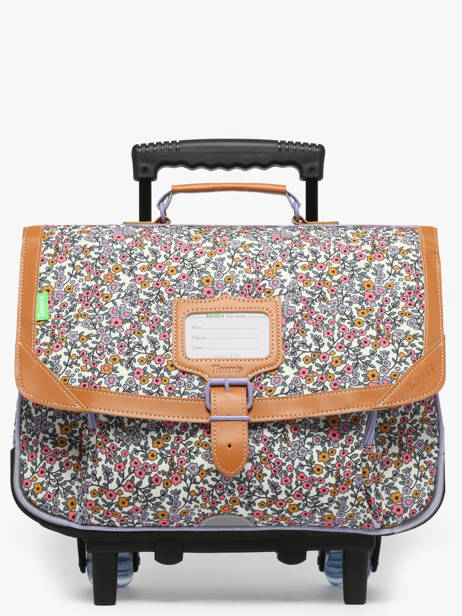 Cartable à Roulettes 2 Compartiments Tann's Multicolore les fantaisies f 42263