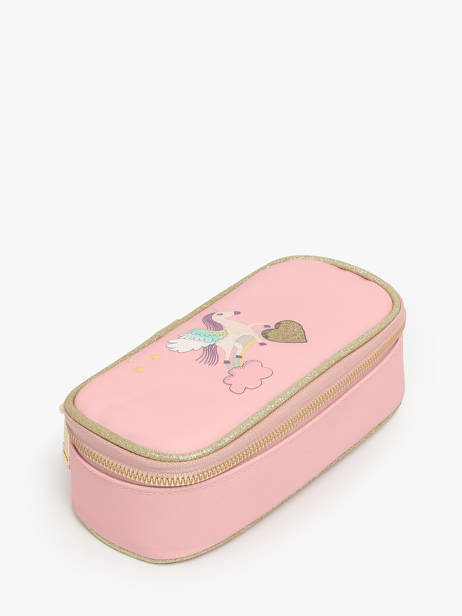 1 Compartment Pouch Classics Jeune premier Pink classics C other view 1