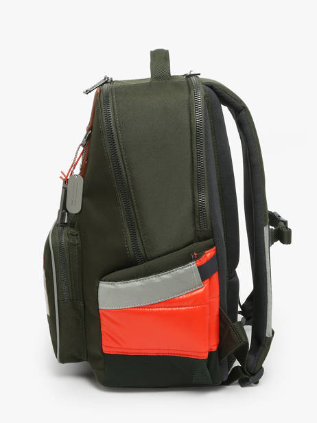 1 Compartment Backpack Jeune premier Green daydream boys B other view 2