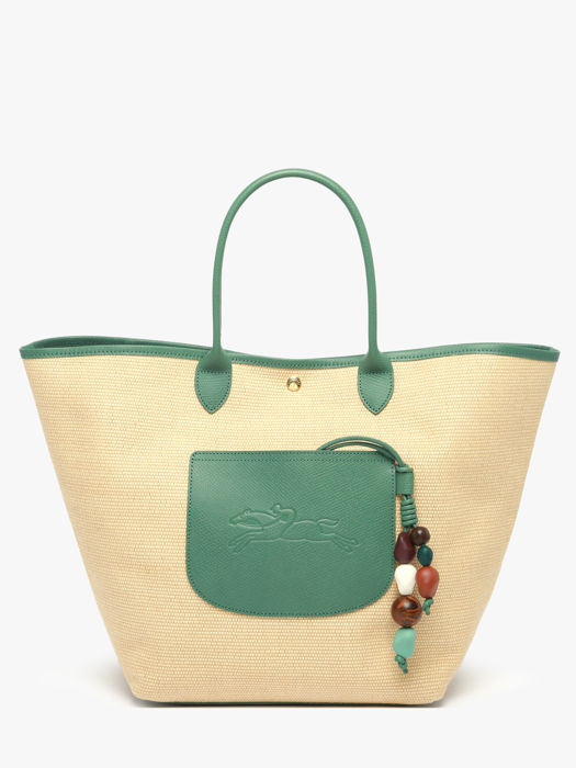 Longchamp Le panier pliage perles Besaces Vert
