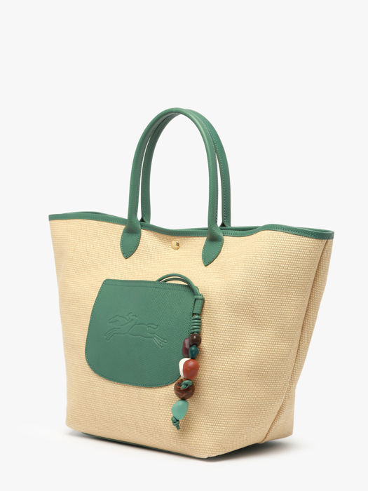 Longchamp Le panier pliage perles Besaces Vert