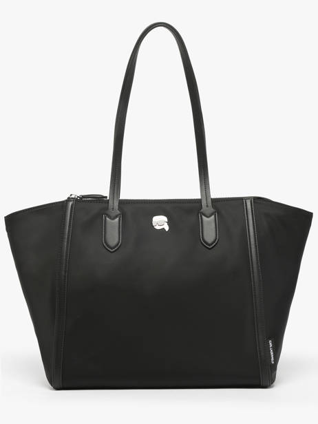 Shoulder Bag K Ikon Nylon Karl lagerfeld Black k ikon A3W30117
